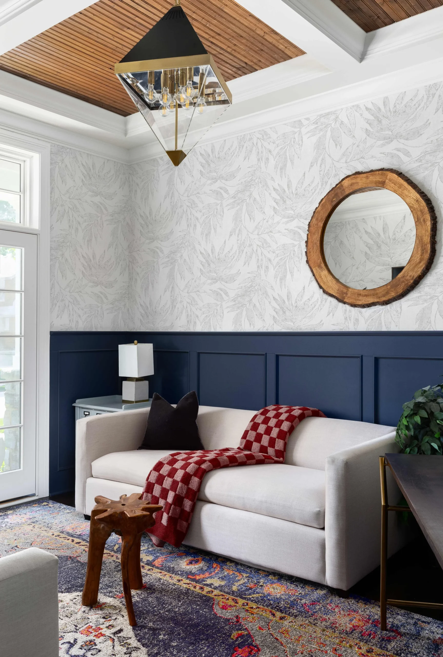 Gray Embossed Wallpaper – Natural Charm (24208-1)